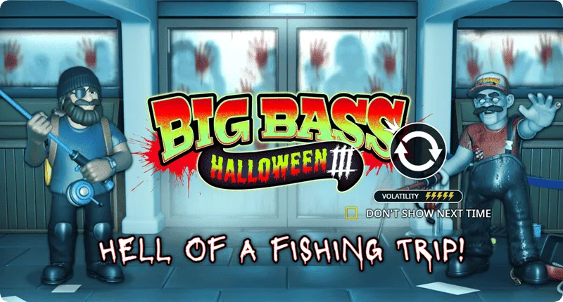 Screenshot of Big Bass Halloween 3 game